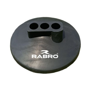 Three Pole Rubber Base